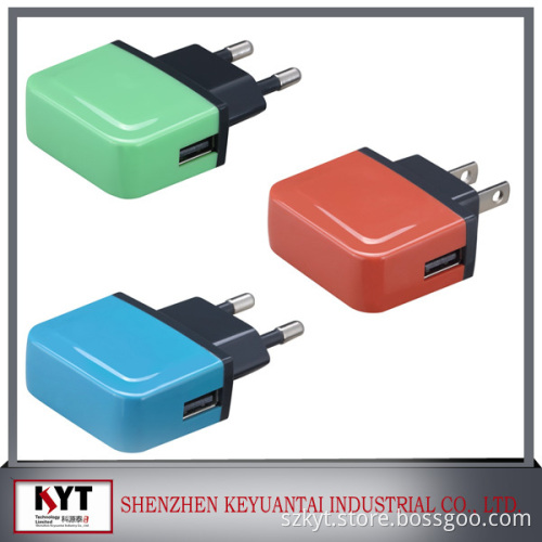 2016 5v 1a usb power adapter with ce,fcc,rohs kc for mobile phones